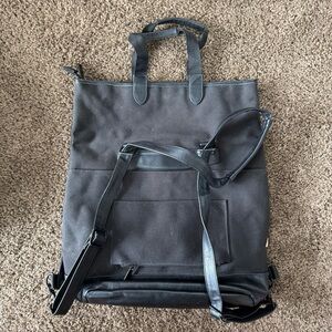 BÉIS Convertible Backpack – Black